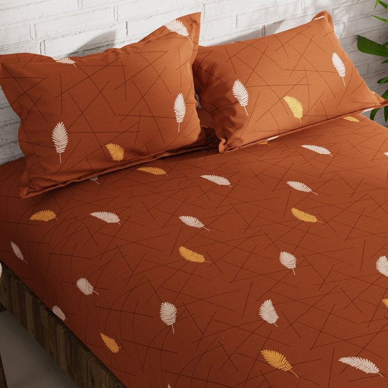 Buy Bally Geometric Bedsheet Bedsheets from Vaaree