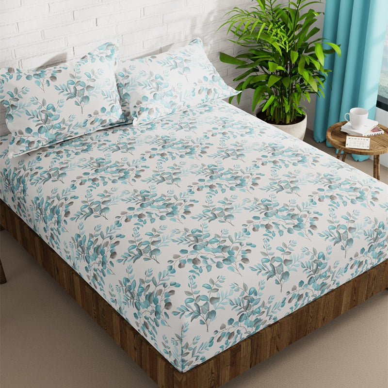 Buy Ektana Floral Bedsheet Bedsheets from Vaaree