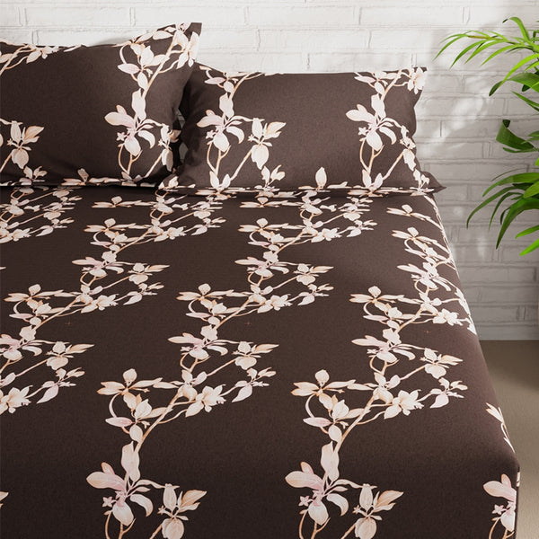 Buy Leila Floral Bedsheet Bedsheets from Vaaree