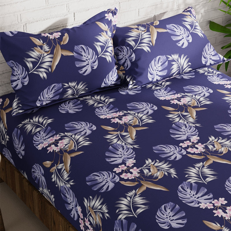 Buy Saira Floral Bedsheet Bedsheets from Vaaree