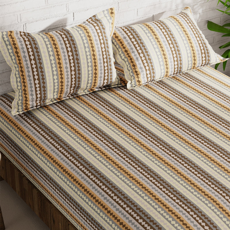 Bedsheets - Colin Stripes Bedsheet