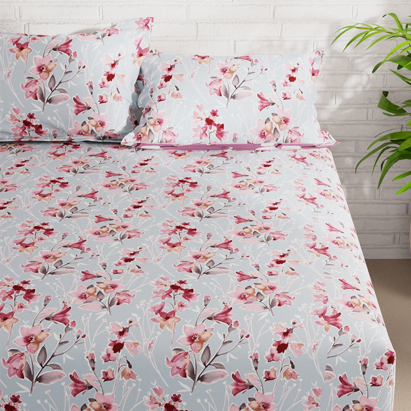 Buy Olean Floral Bedsheet Bedsheets from Vaaree