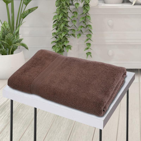 Buy Miorah Bath Towel - Brown Bath Towels from Vaaree