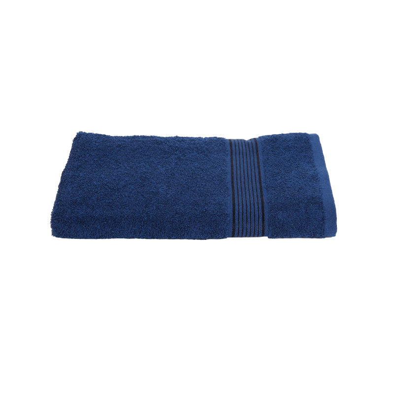 Buy Junia Bath Towel - Navy Blue Bath Towels from Vaaree