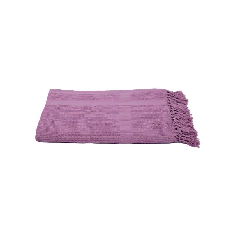 Buy Avera Bath Towel - Lilac Bath Towels from Vaaree