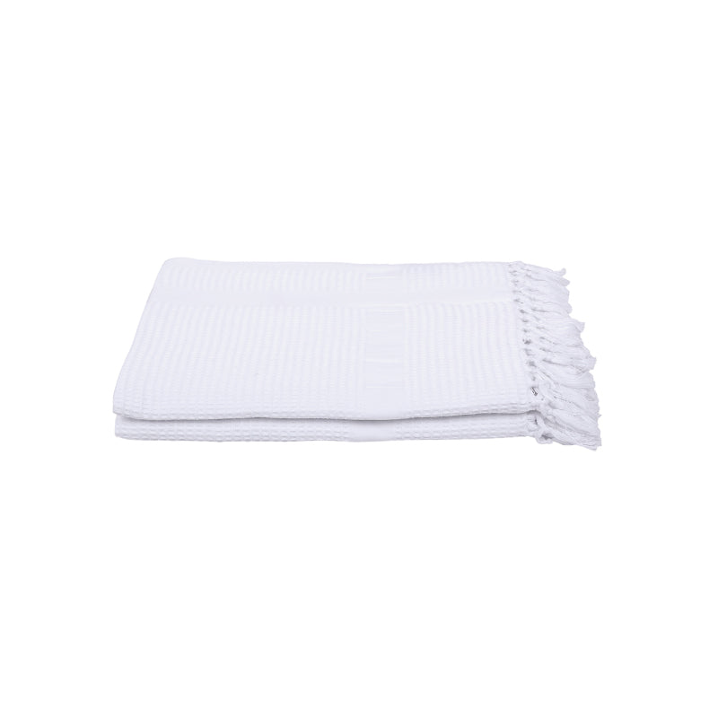 Buy Avera Bath Towel - White Bath Towels from Vaaree