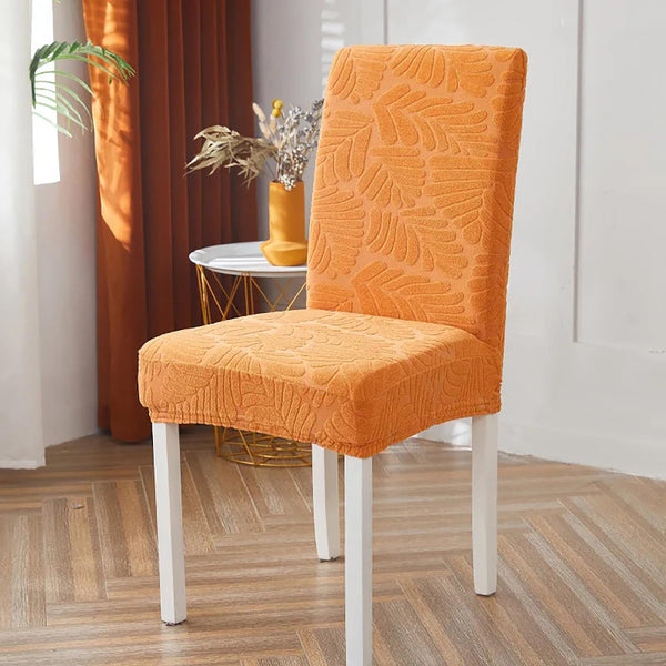 Chair Cover - Orange Foliage Chair Cover
