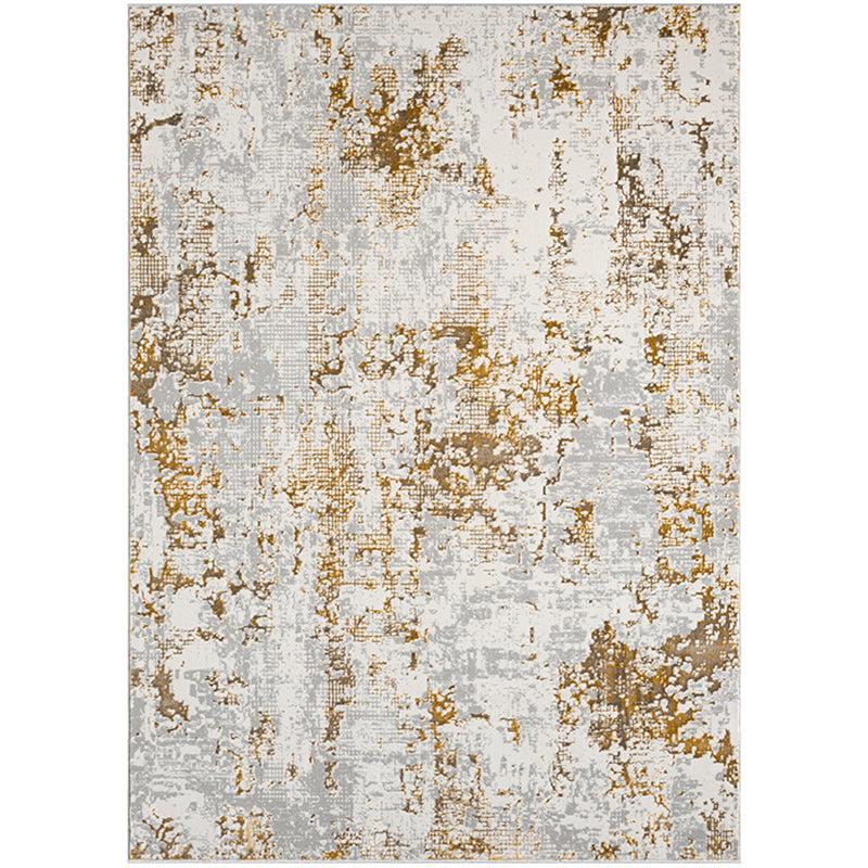 Buy Sariya Abstract Carpet - Grey & Yellow Carpet from Vaaree