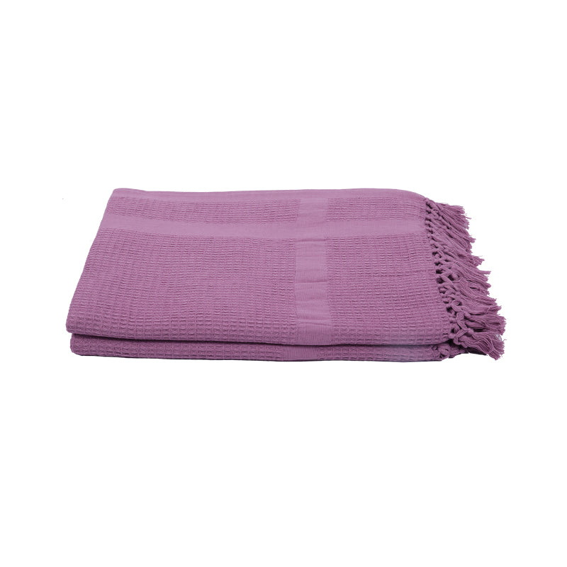 Buy Avera Bath Towel (Lilac) - Set Of Two Bath Towels from Vaaree