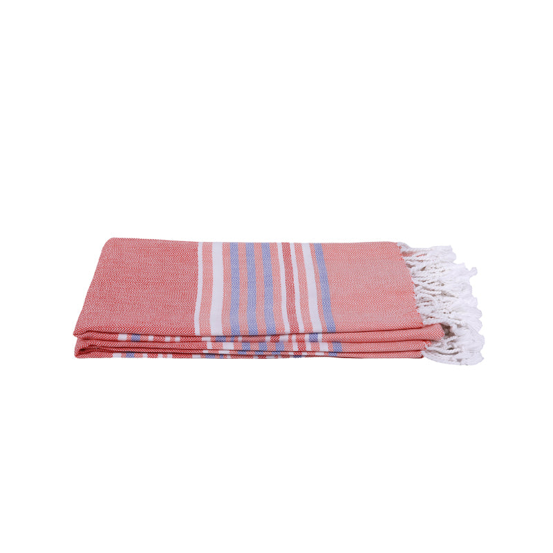 Buy Jadore Bath Towel (Peach) - Set Of Two Bath Towels from Vaaree