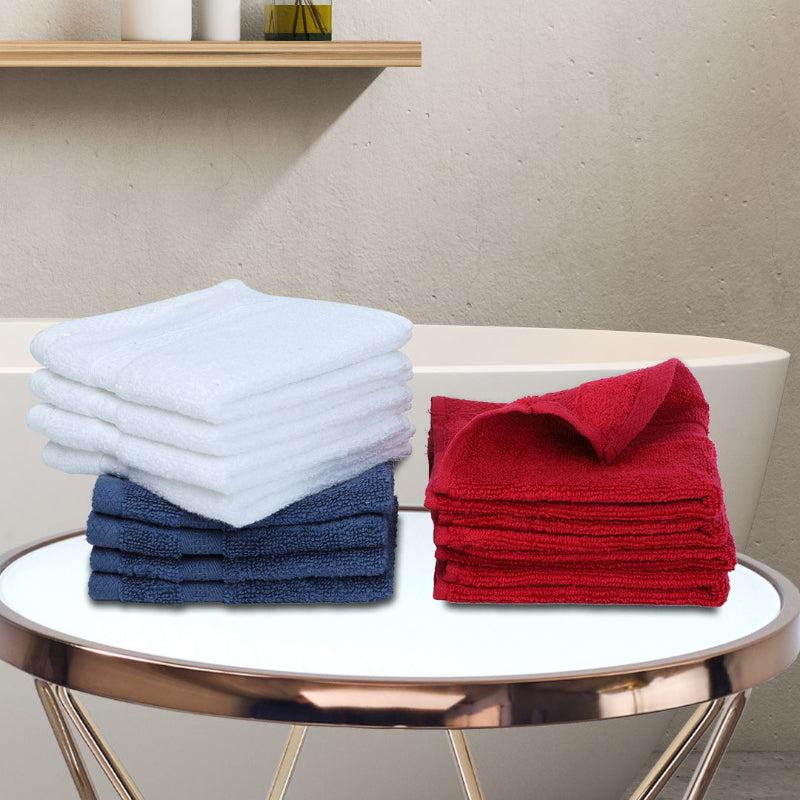 Buy Arja Miorah Face Towel - Set Of Twelve Hand & Face Towels from Vaaree