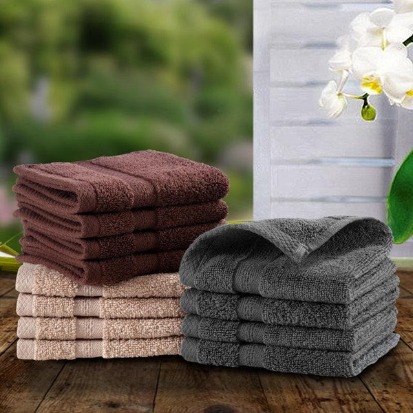 Buy Suva Miorah Face Towel - Set Of Twelve Hand & Face Towels from Vaaree