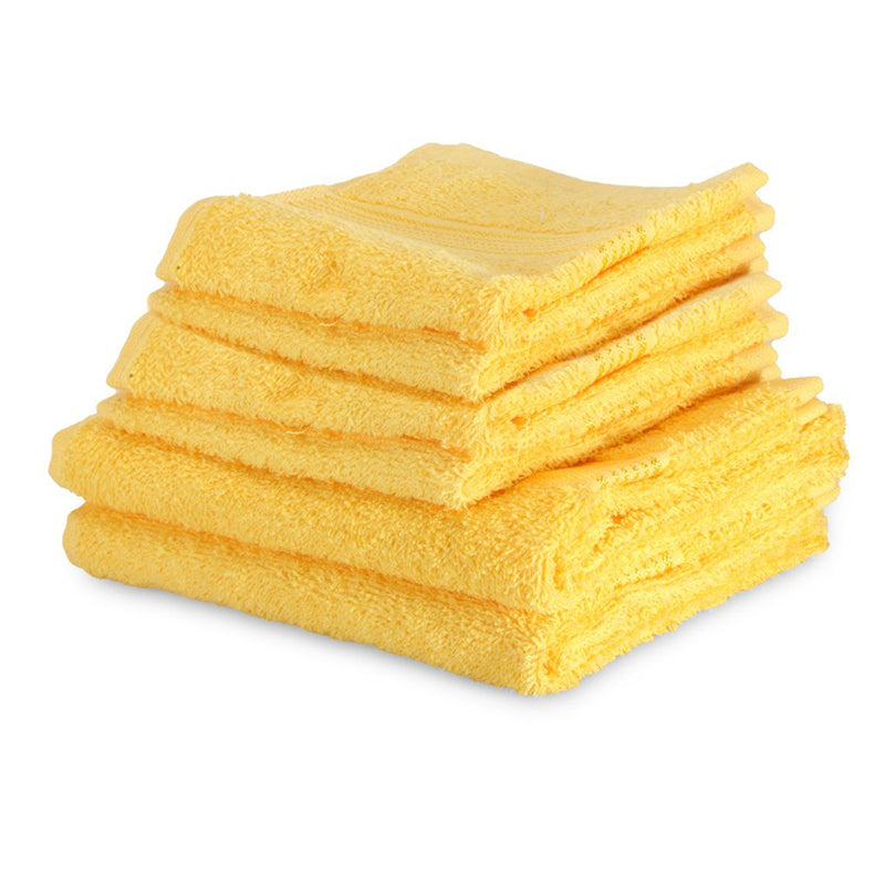 Buy Eva Quick Dry Towel Combo (Yellow) - Six Piece Set Towel Sets from Vaaree