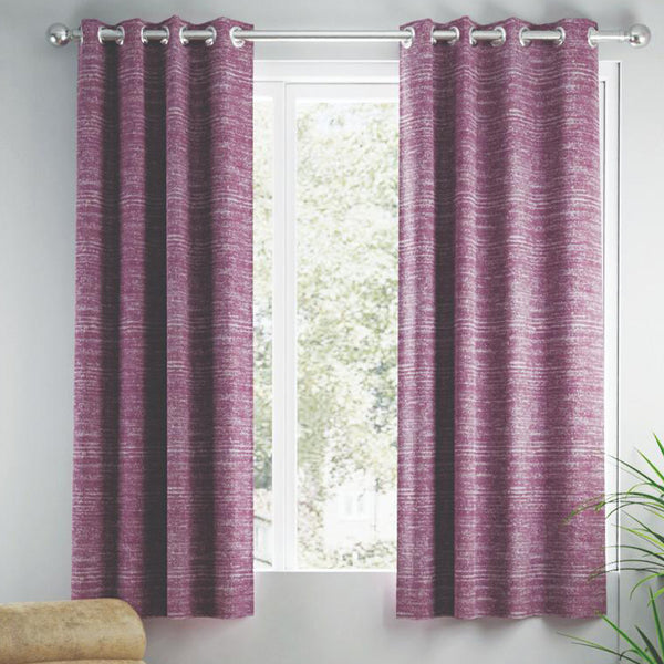 Buy Dria Jaquard Blackout Curtain - Set Of Two Curtains from Vaaree