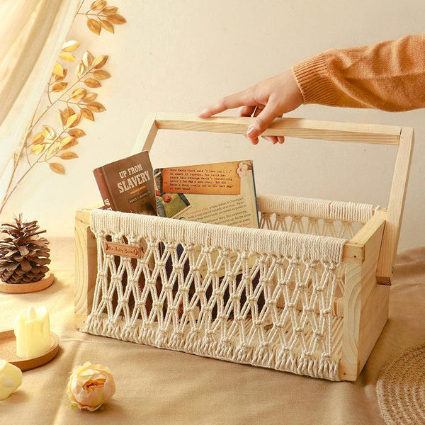 Buy Millie Handcrafted Organizer Basket Storage Basket from Vaaree