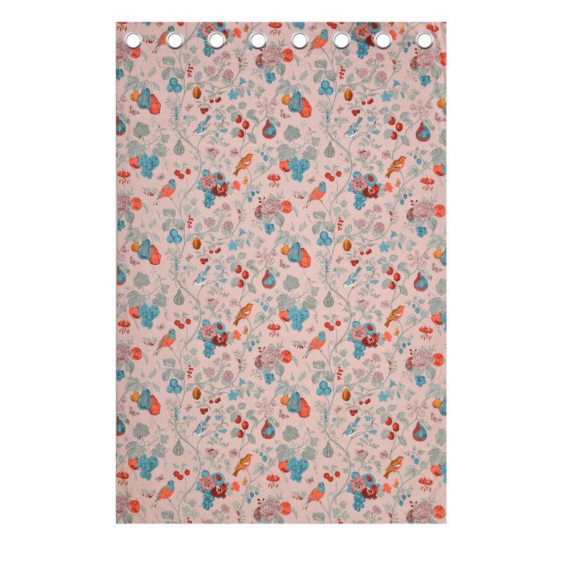 Buy Varada Floral Curtains - Pastel Peach Curtains from Vaaree