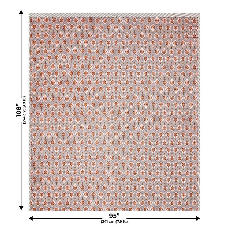 Buy Putra Ethnic Bedsheet - Pink Bedsheets from Vaaree