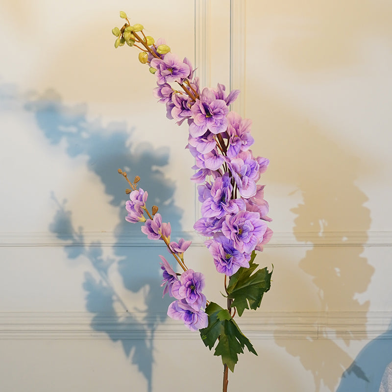 Buy Faux Delphinium Lavender Flower Stick (Purple) - 43 CM Artificial Flowers from Vaaree