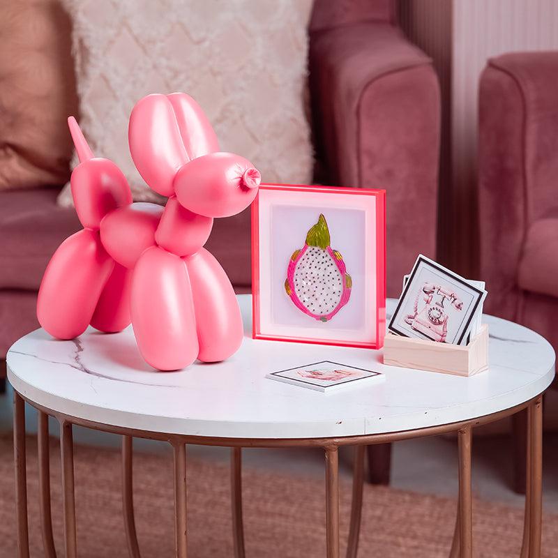 Buy Balloon Dog Showpiece - Pink Showpieces from Vaaree