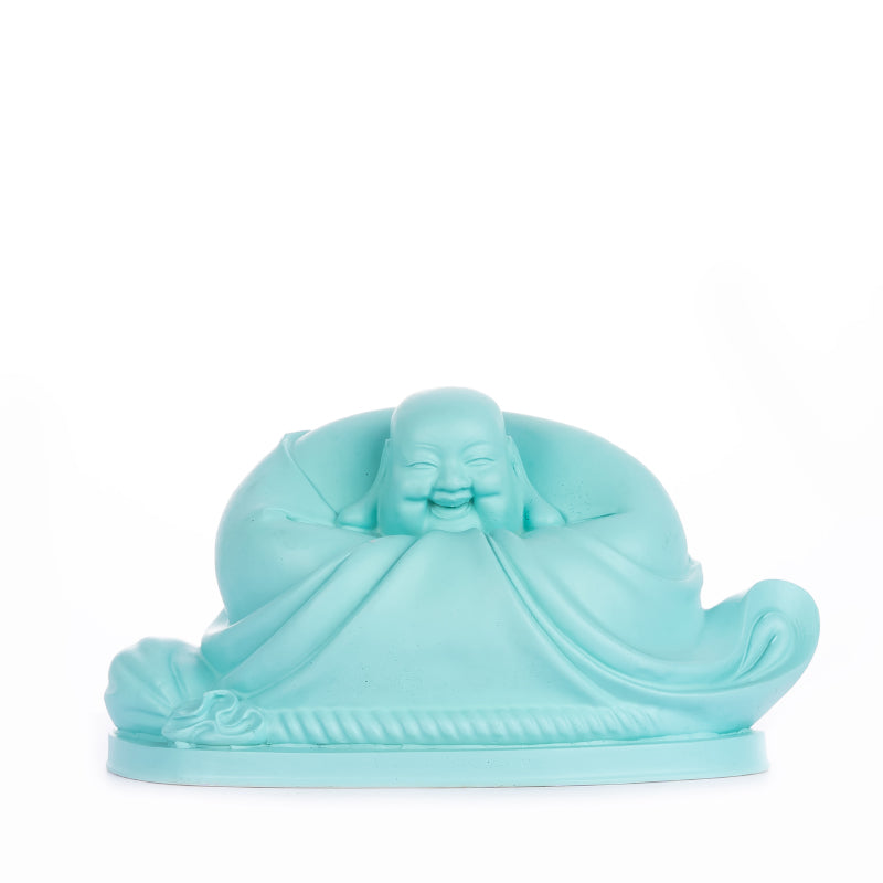 Buy Budai Laughing Buddha - Cyan Showpiece from Vaaree