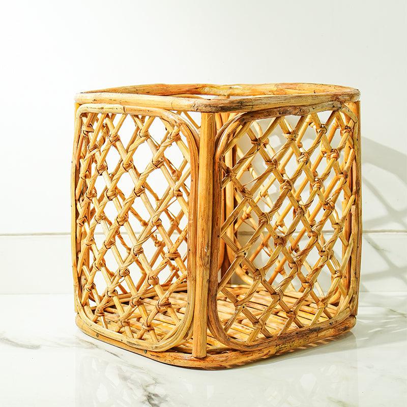 Buy Arvo Handmade Rattan Planter Pots & Planters from Vaaree