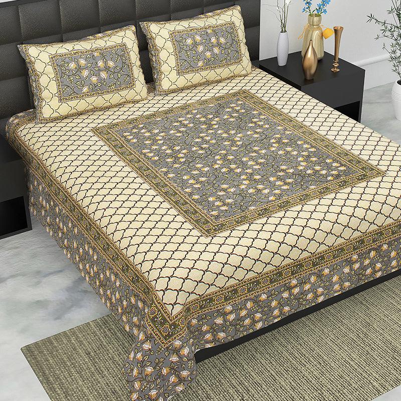 Buy Pini Ethnic Bedsheet Bedsheets from Vaaree