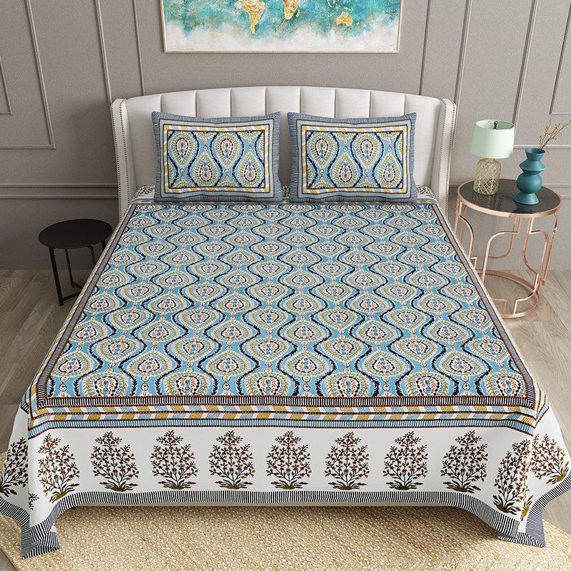 Buy Mudhill Floral Bedsheet Bedsheets from Vaaree