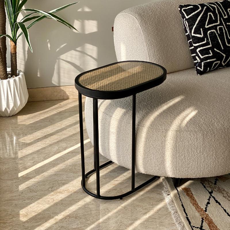 Buy Igra Rattan Accent Table Side & Bedside Tables from Vaaree