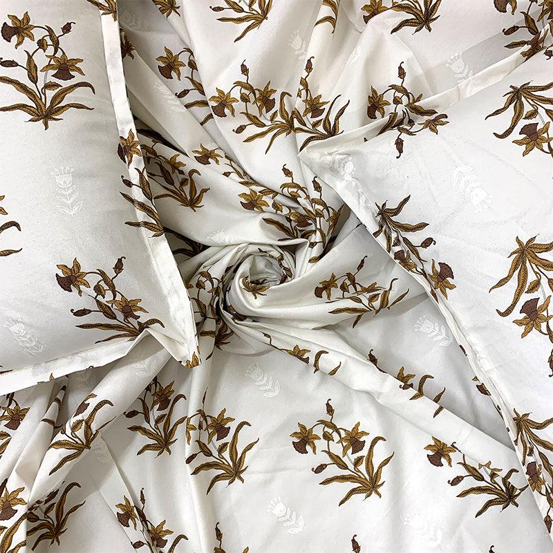 Buy Aster Floral Bedsheet Bedsheets from Vaaree