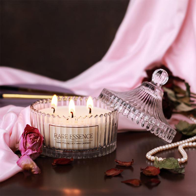 Buy Penelope Carved Jar Candle - Floral Notes Candles from Vaaree