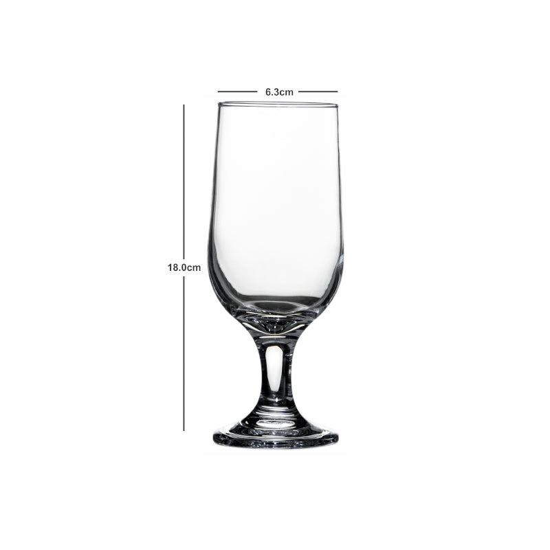 Drinking & Juice Glasses - Sybil Dessert Glass (360 ML) - Set Of Six