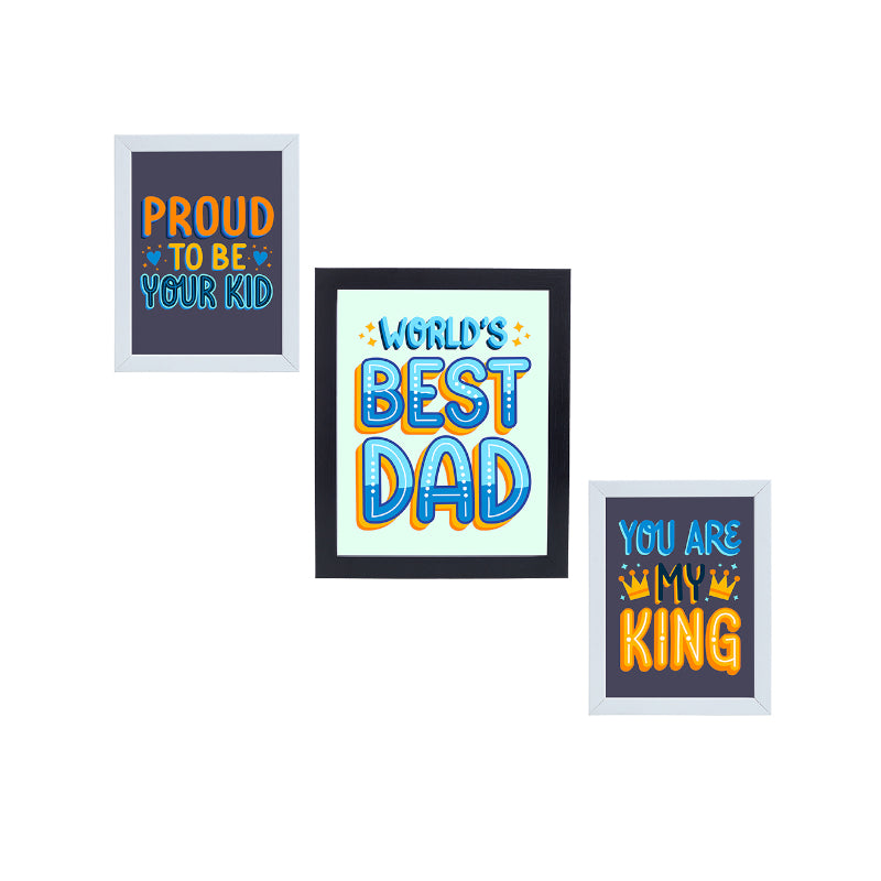 Wall Art & Paintings - Dad Love Wall Art - Set Of Three