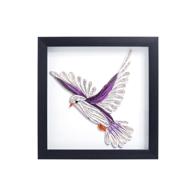 Wall Art & Paintings - Dove Flight Handcrafted Wall Art - Black