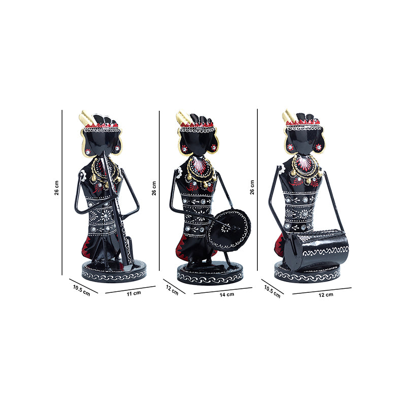 Buy Tribania Handcrafted Showpiece - Set Of Three Showpieces from Vaaree