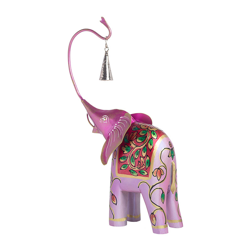 Showpieces - Handpainted Haathi Decorative Showpiece - Pink