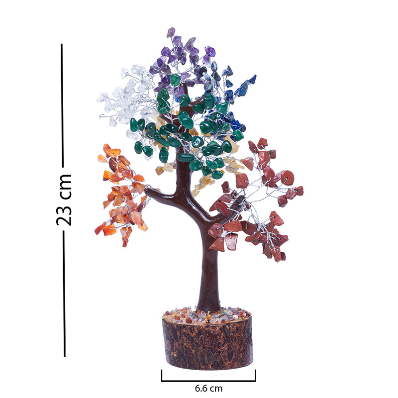 Showpieces - Cloudy Seven Chakra Tree