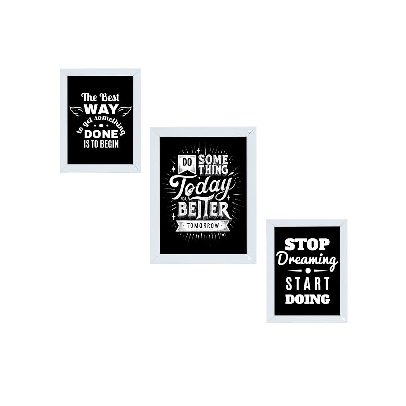 Wall Art & Paintings - Do It Motivation Wall Art - Set Of Three