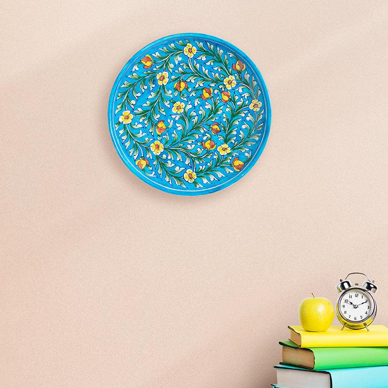 Wall Accents - Flora Handpainted Decorative Wall Plate