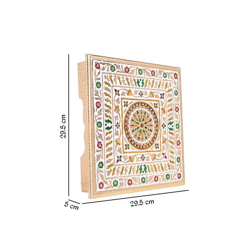 Buy Devaya Handcrafted Chowki Pooja Chowki from Vaaree