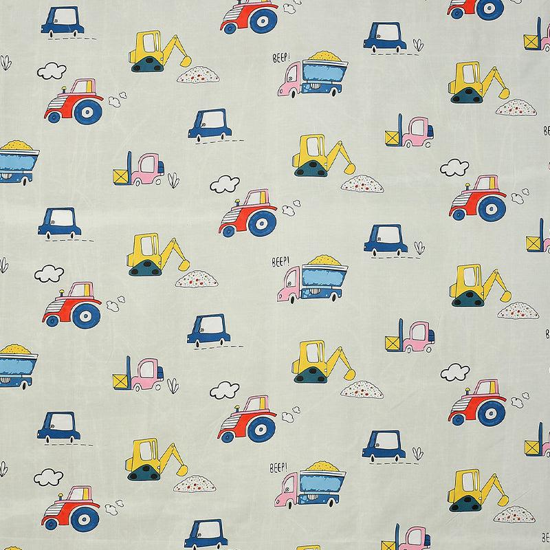 Buy Truck Race Kids Bedsheet Bedsheets from Vaaree