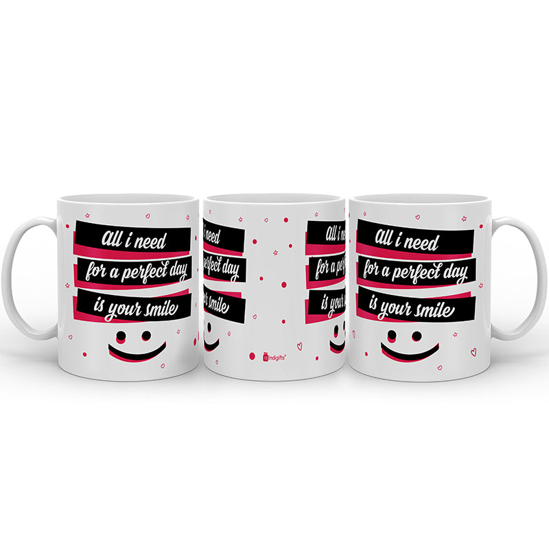 Buy Perfect Smile Mug - 300 ML Mug from Vaaree