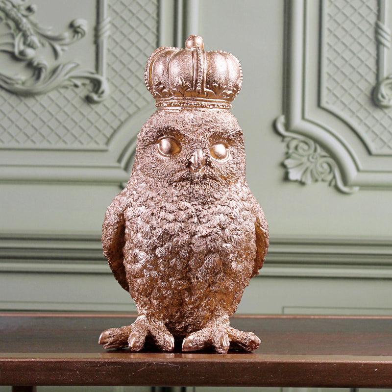 Buy Crown Hoot Showpiece Showpieces from Vaaree