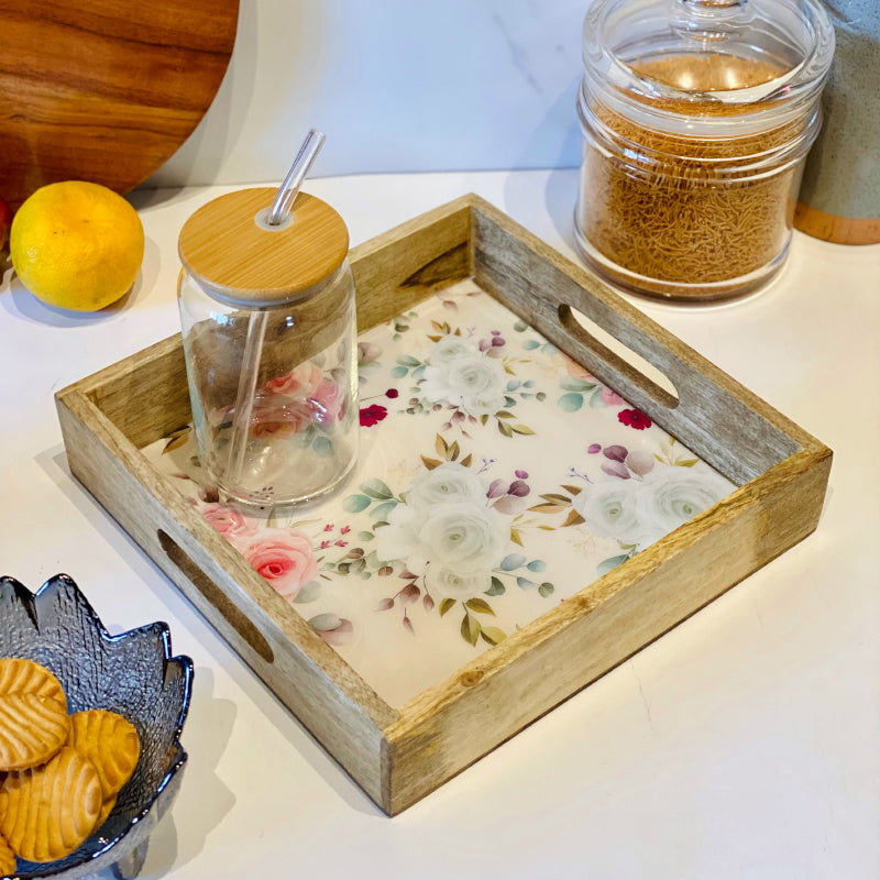 Serving Tray - Pastel Magma Mangowood Tray