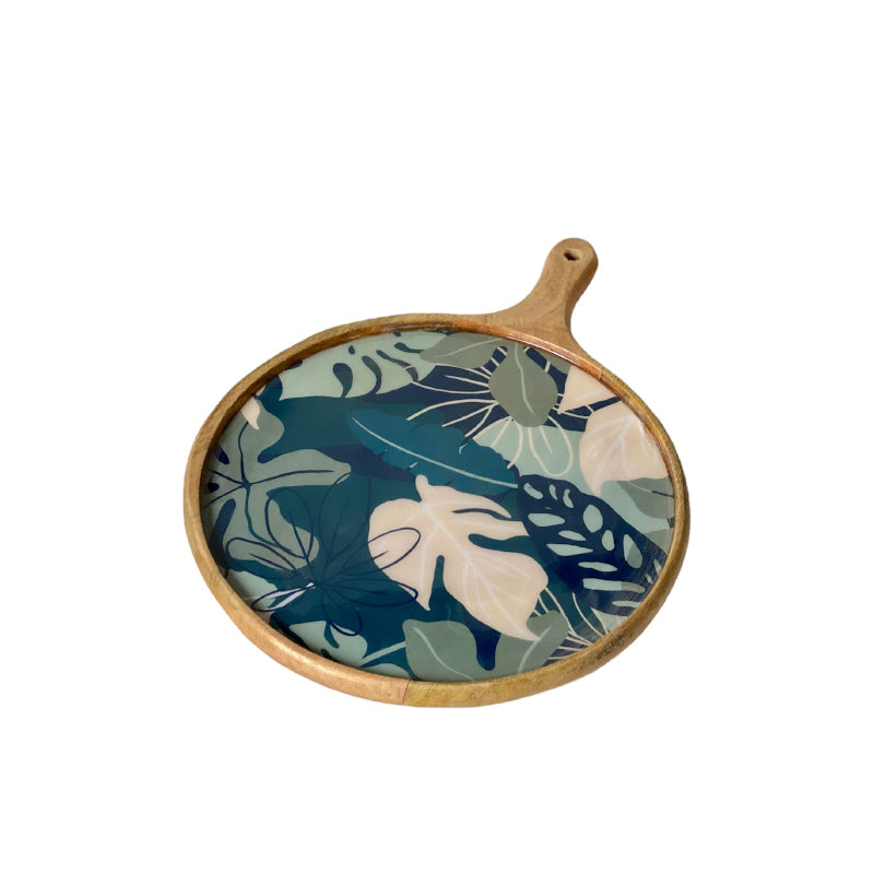 Buy Tropical Lush Mangowood Platter Platter from Vaaree