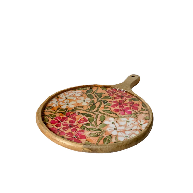 Buy Algona Garden Mangowood Platter Platter from Vaaree