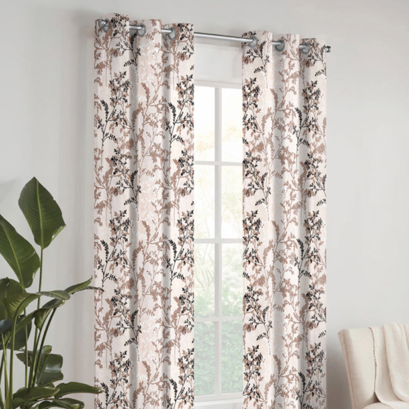 Curtains - Solera Ethnic Semi Sheer Curtain - Set Of Two