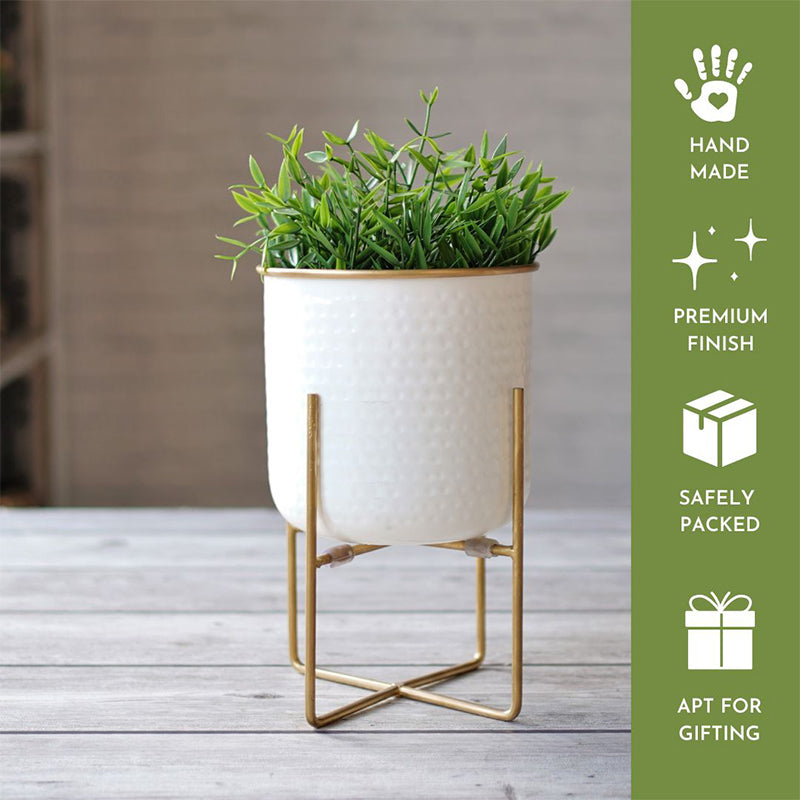 Buy Rhaella Iron Planter - Small Pots & Planters from Vaaree