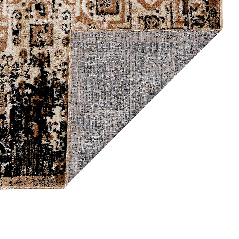 Buy Sterlin Anti Skid Carpet - Black & Brown Carpet from Vaaree