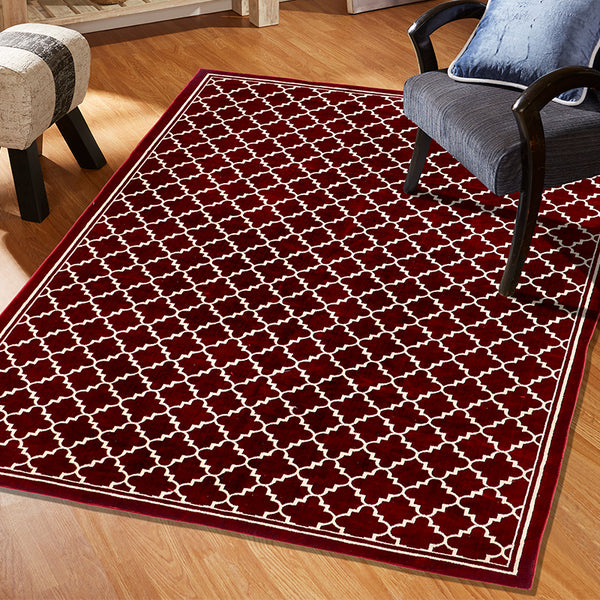 Buy Séphor Anti Skid Carpet - Red Carpet from Vaaree