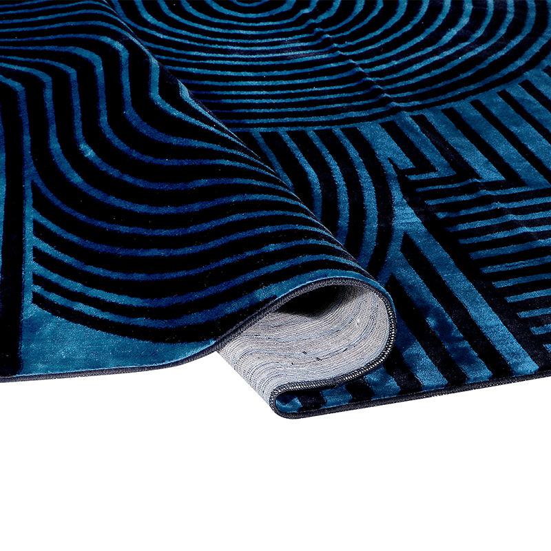 Rugs - Icaria Anti Skid Rug - Navy Blue